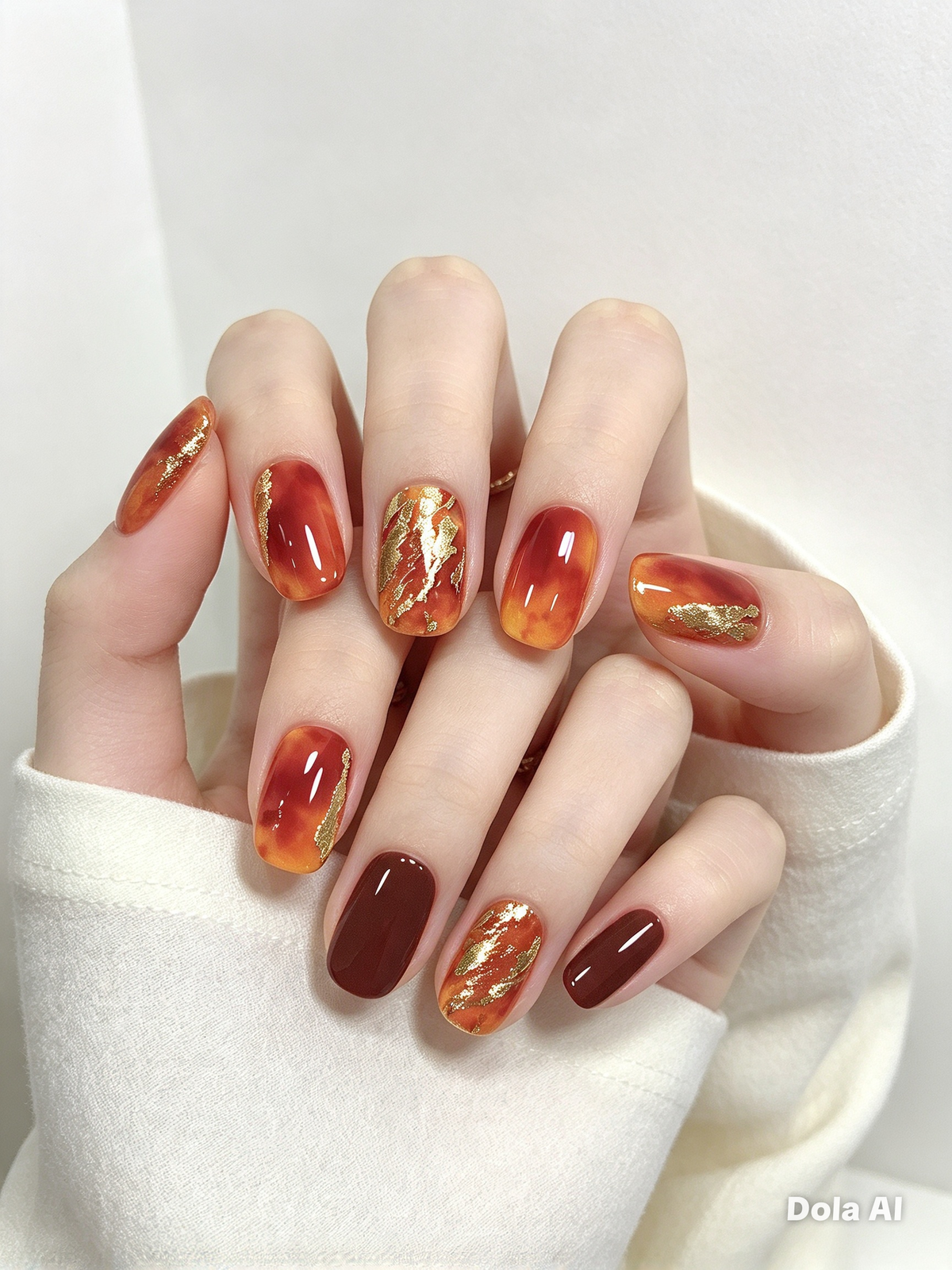 新作ネイル
