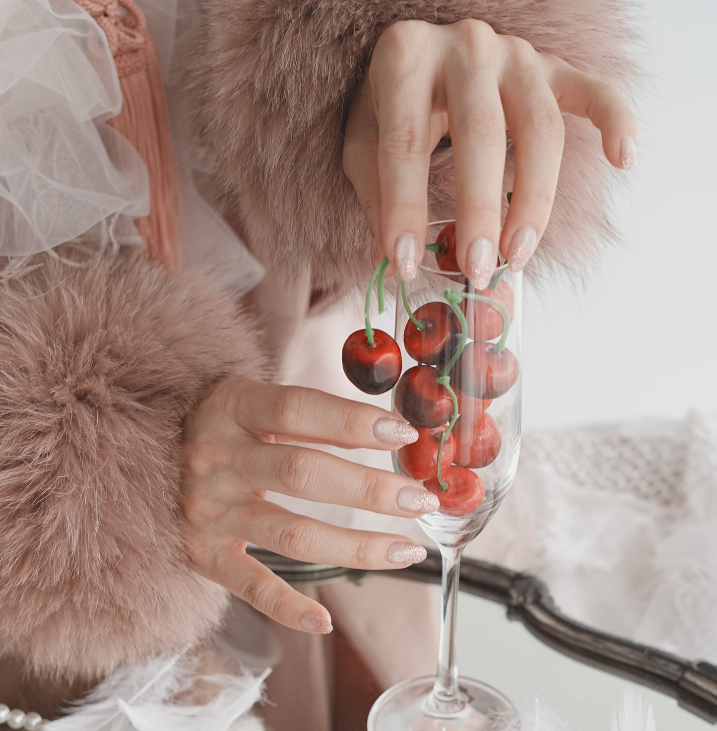 金粉色漸層(45580)